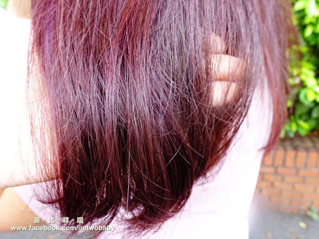 台北萬華西門町美髮沙龍 尚洋髮藝 免漂髮也能有紫色迷濛好質感韓系Style 染髮髮型設計師推薦 @兔貝比的菲比尋嚐