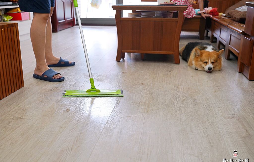 潔淨學地板抗蟎清潔液，驅離塵蟎打造低敏環境，地板清潔乾淨不黏腳 @兔貝比的菲比尋嚐