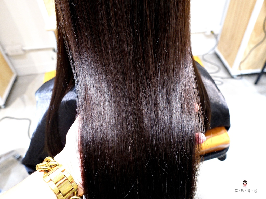 INF HAIR STUDIO 日本沙龍級京喚羽系統護髮 染中護讓髮絲依舊潤澤閃亮！ @兔貝比的菲比尋嚐