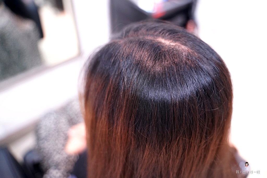 板橋染髮推薦 AZONE髮廊 不漂髮就顯色的雙色染 搭配閃耀鉑金護髮 時尚柔亮一次搞定！江子翠捷運站 @兔貝比的菲比尋嚐
