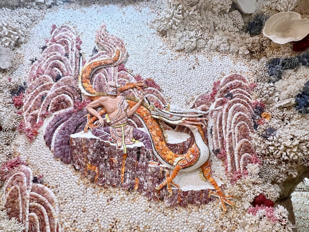 超仙的珊瑚貝殼廟美的太不真實！宛如悠遊在海底龍宮 浪漫指數直接破表～ @兔貝比的菲比尋嚐